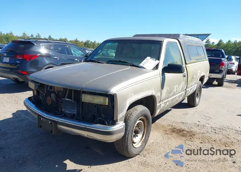 2000 Chevrolet C2500 из США, поврежденный, VIN 1GCGC24J4YR220382